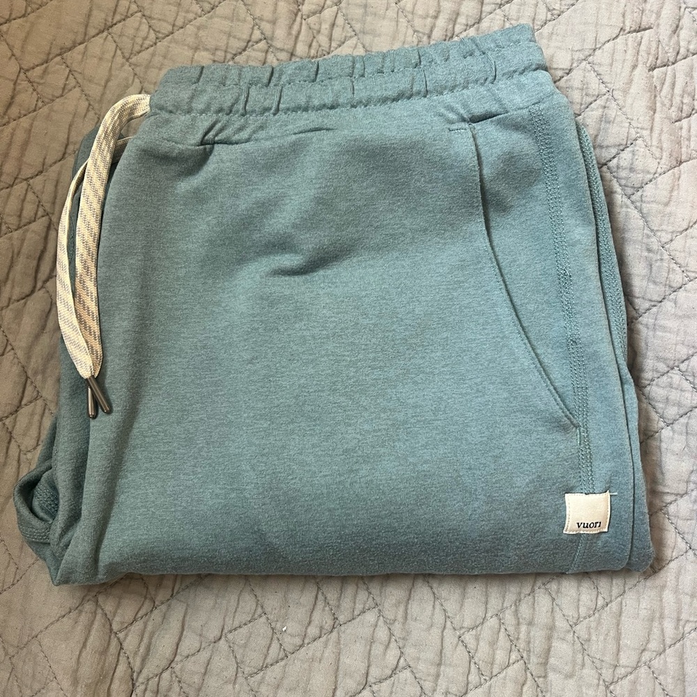 Vuori Blue Track Pants Comfortable Joggers Size S